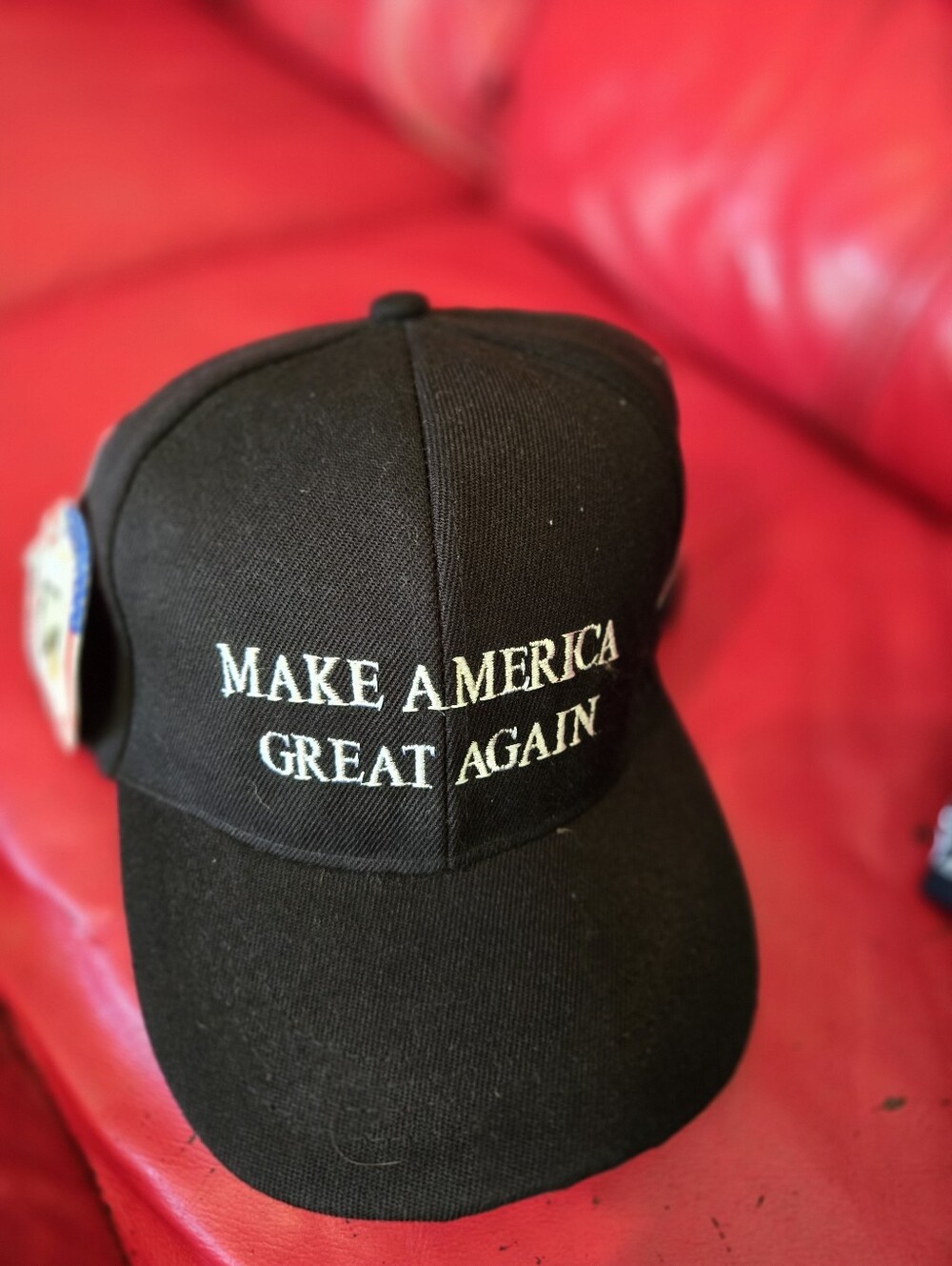 Men's Black Cotton Baseball Cap - Classic Casual Hat